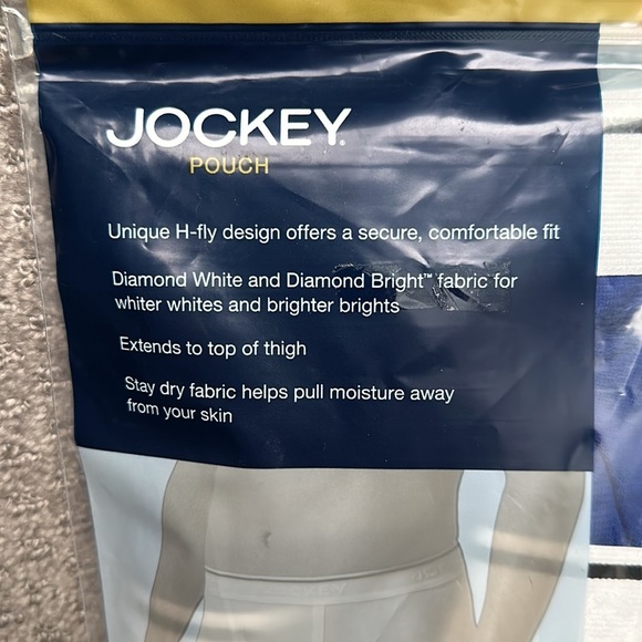 •JOCKEY• NWT 2 Pack H-Fly Design Cotton Stretch Classic Fit Boxer Brief - Picture 3 of 6